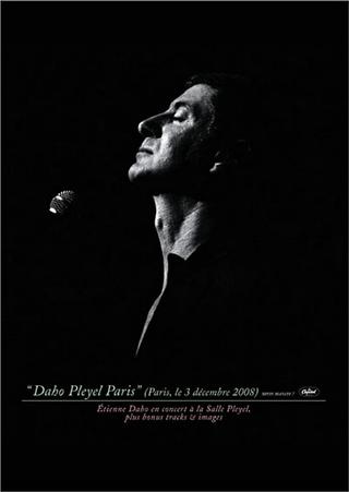 Daho Pleyel Paris poster
