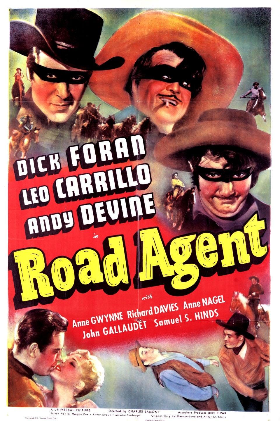 Road Agent poster