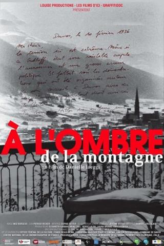 A l'ombre de la montagne poster