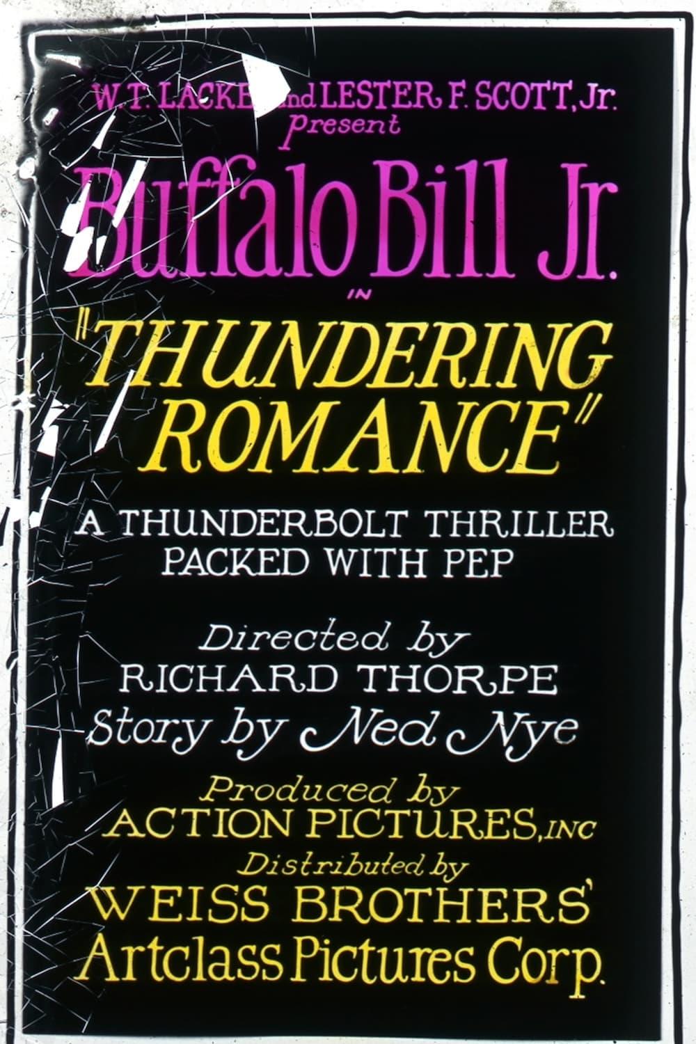 Thundering Romance poster