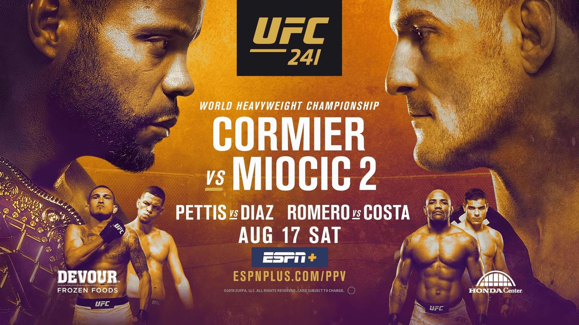 UFC 241: Cormier vs. Miocic 2 backdrop