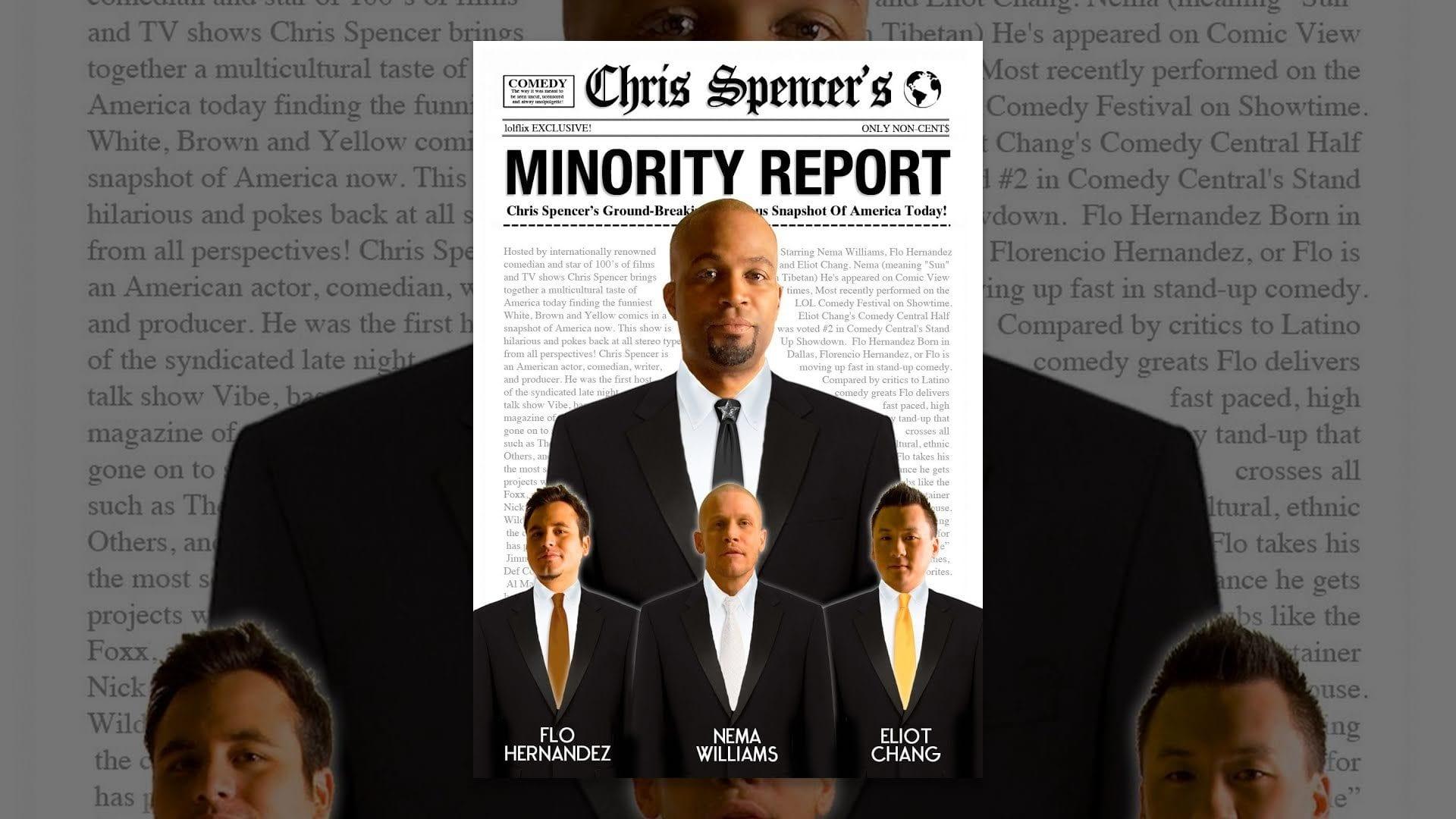 Chris Spencer's Minority Report backdrop