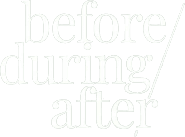 Before/During/After logo