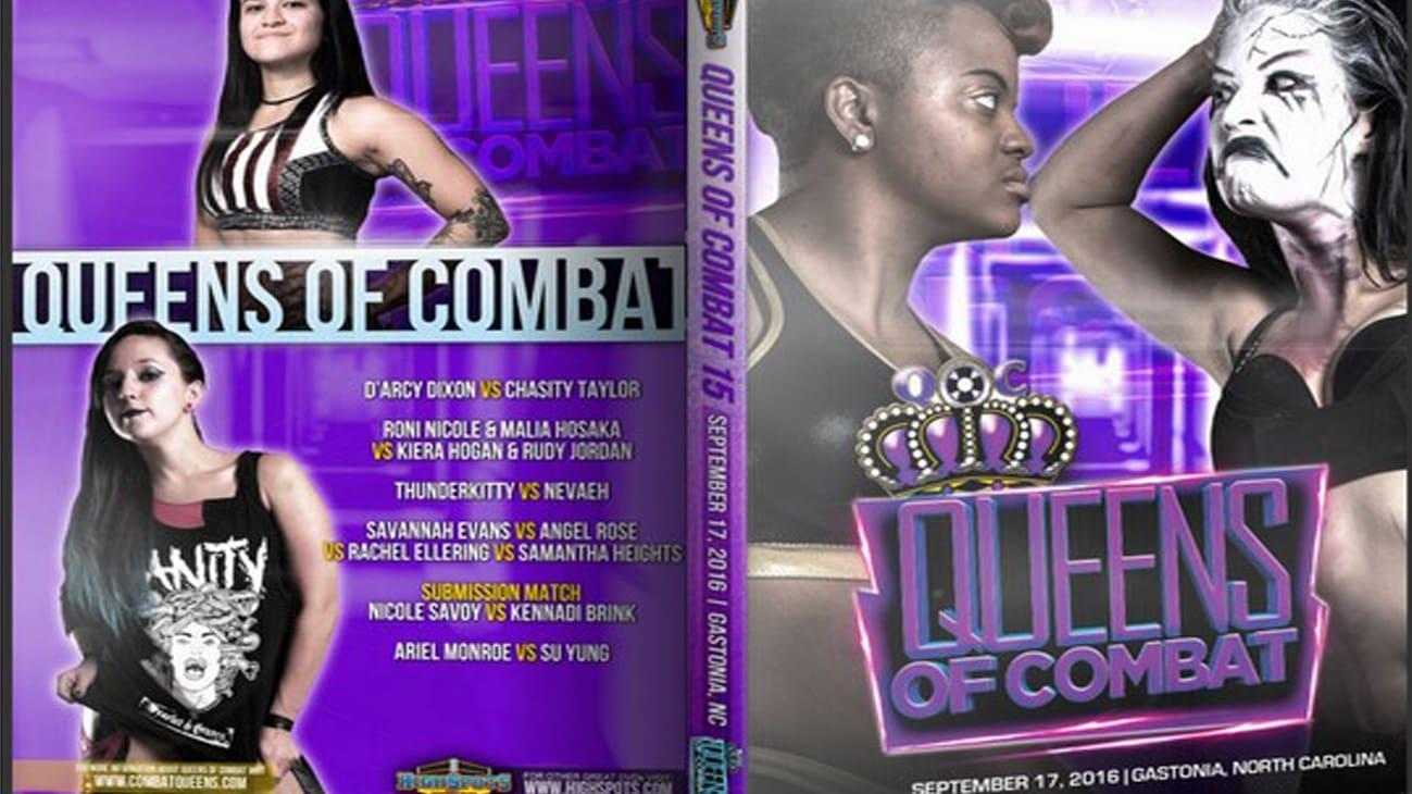 Queens Of Combat QOC 15 backdrop