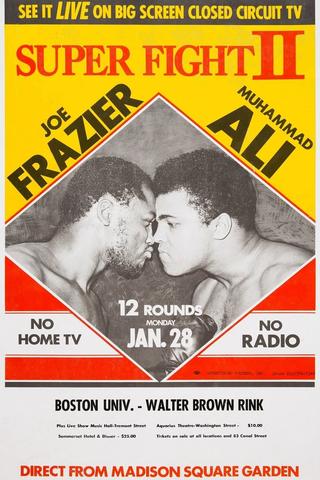 Muhammad Ali vs. Joe Frazier II poster