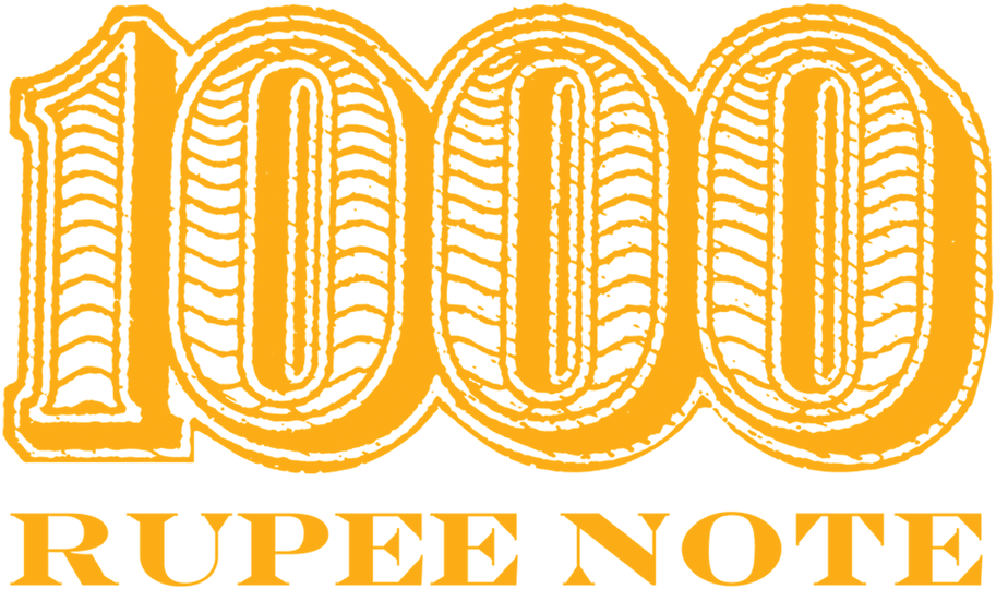 1000 Rupee Note logo