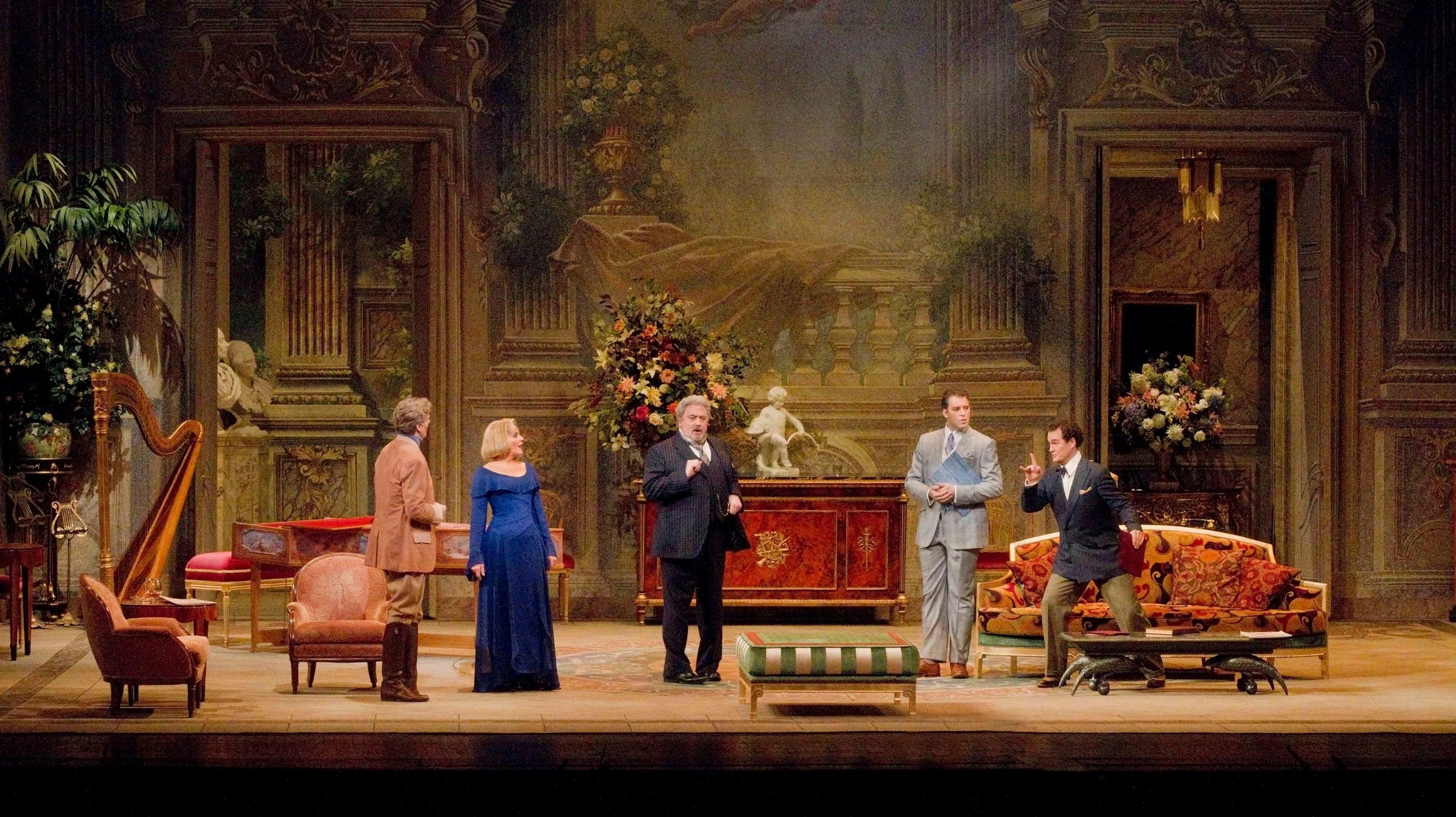 The Metropolitan Opera: Capriccio backdrop