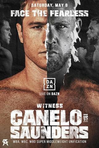 Canelo Alvarez vs. Billy Joe Saunders poster