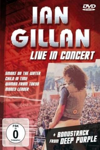 Ian Gillan: Live in Concert poster