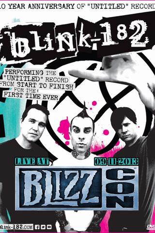 Blink 182 - Blizzcon 2013 poster