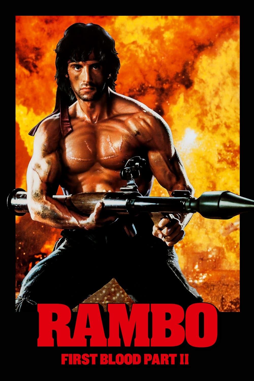 Rambo: First Blood Part II poster