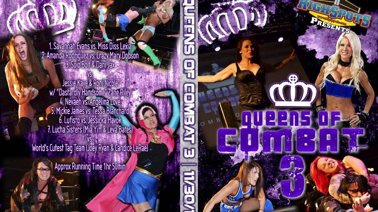 Queens Of Combat QOC 3 backdrop