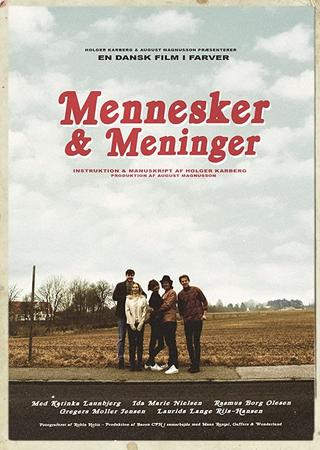 Mennesker & meninger poster