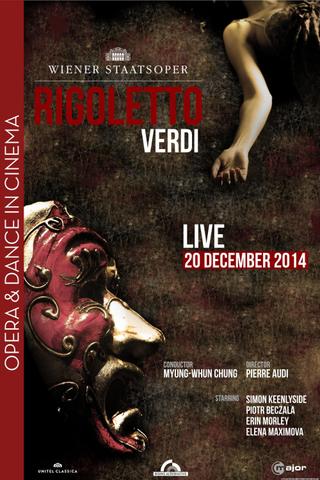 Rigoletto (Verdi) - Wiener Staatsoper poster