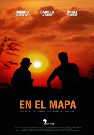 En el mapa poster