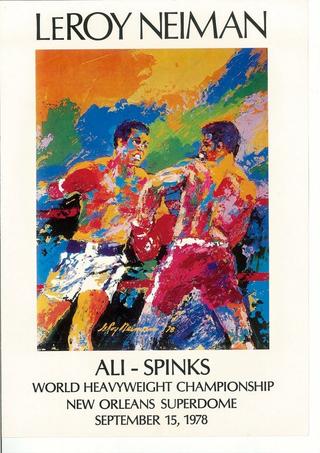 Leon Spinks vs Muhammad Ali II poster