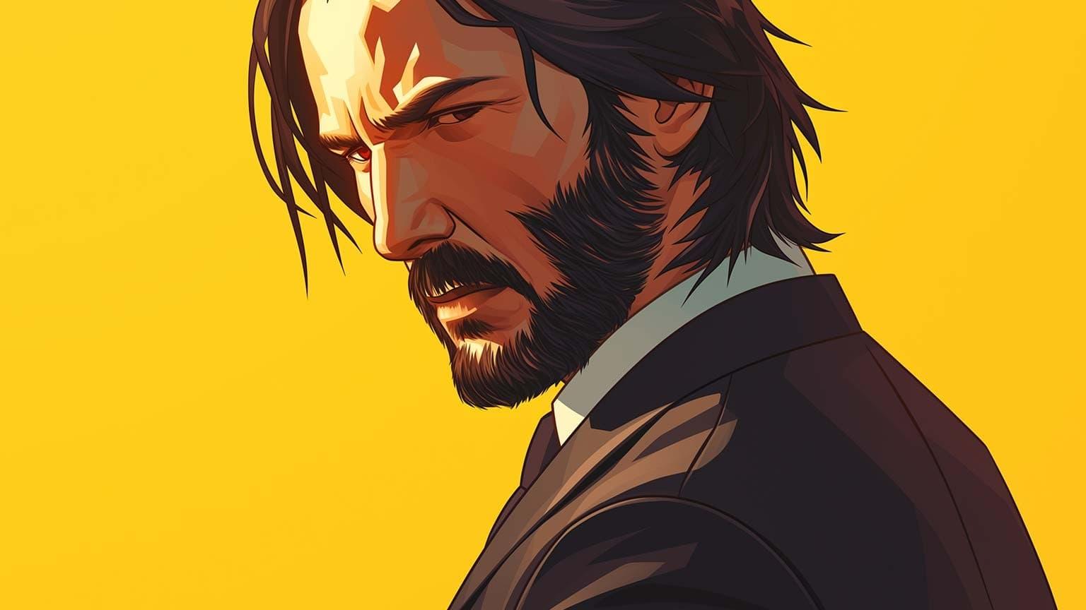 John Wick - Titans of Cult Edition backdrop