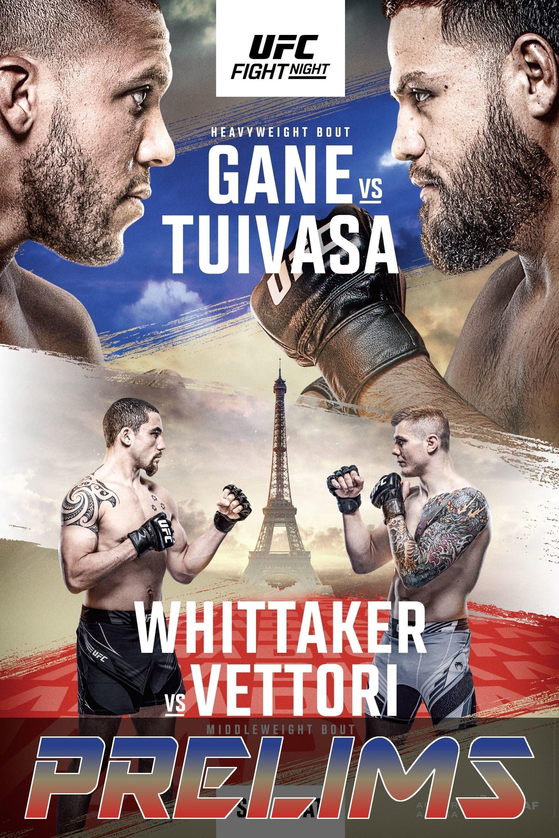 UFC Fight Night 209: Gane vs. Tuivasa poster