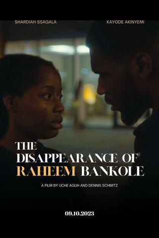 The Disappearance of Raheem Bankole poster