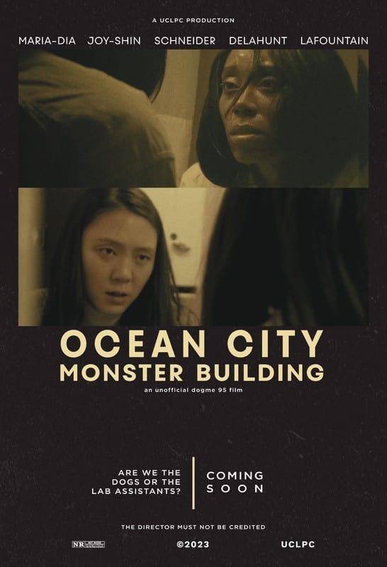 Ocean City Monster Building poster