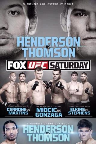 UFC on Fox 10: Henderson vs. Thomson poster