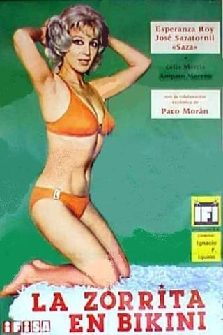 Cunning Young Vixen in a Bikini poster