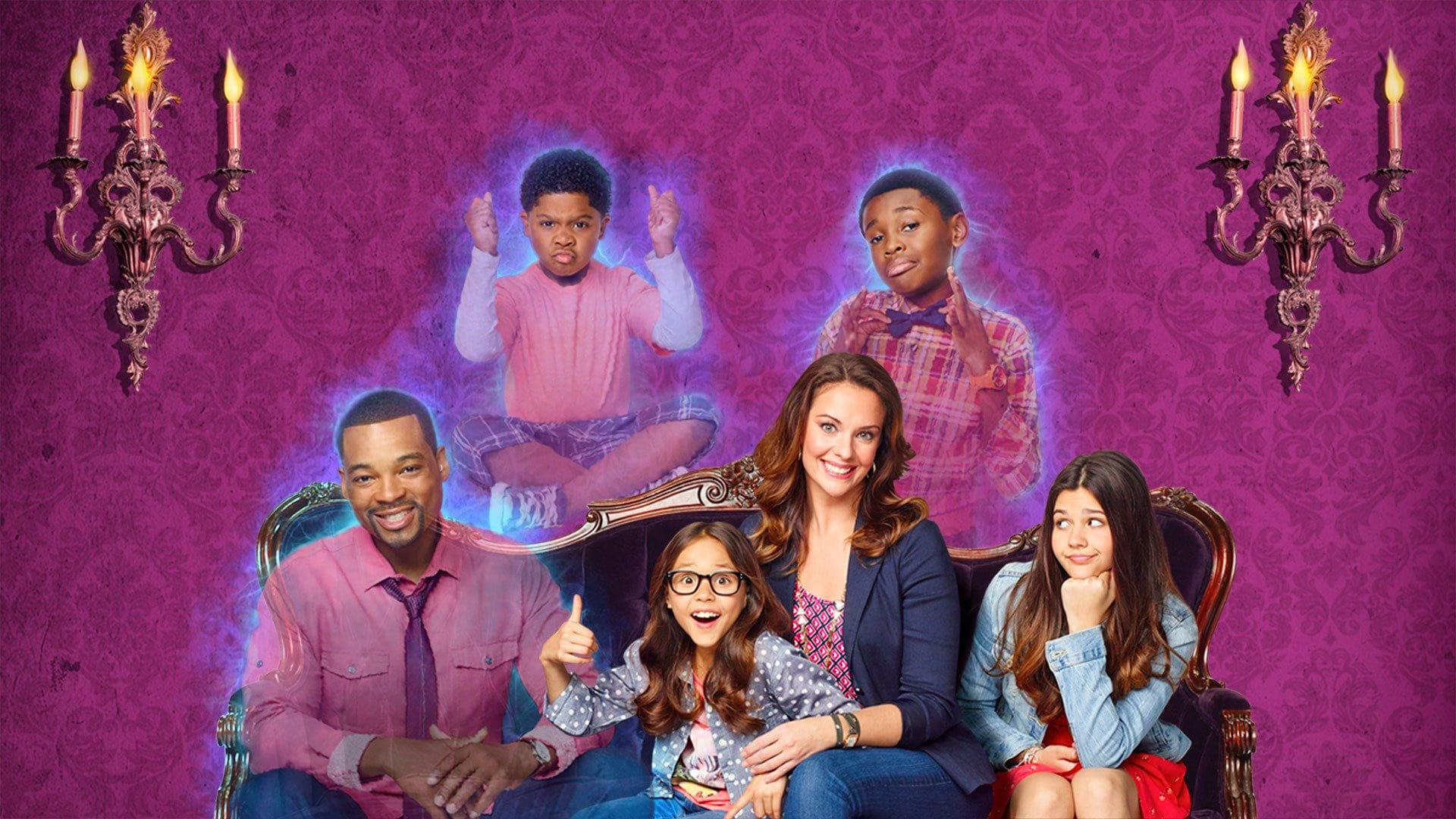 The Haunted Hathaways backdrop