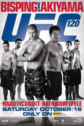 UFC 120: Bisping vs. Akiyama poster