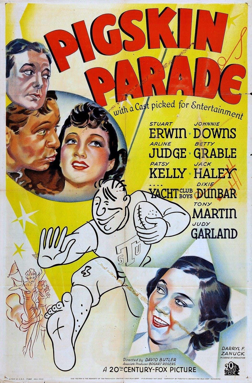 Pigskin Parade poster