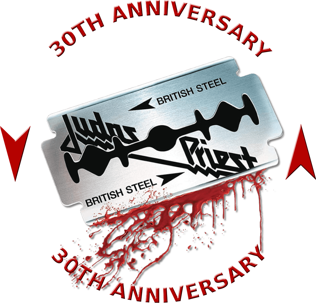 Judas Priest: British Steel 30th Anniversary logo