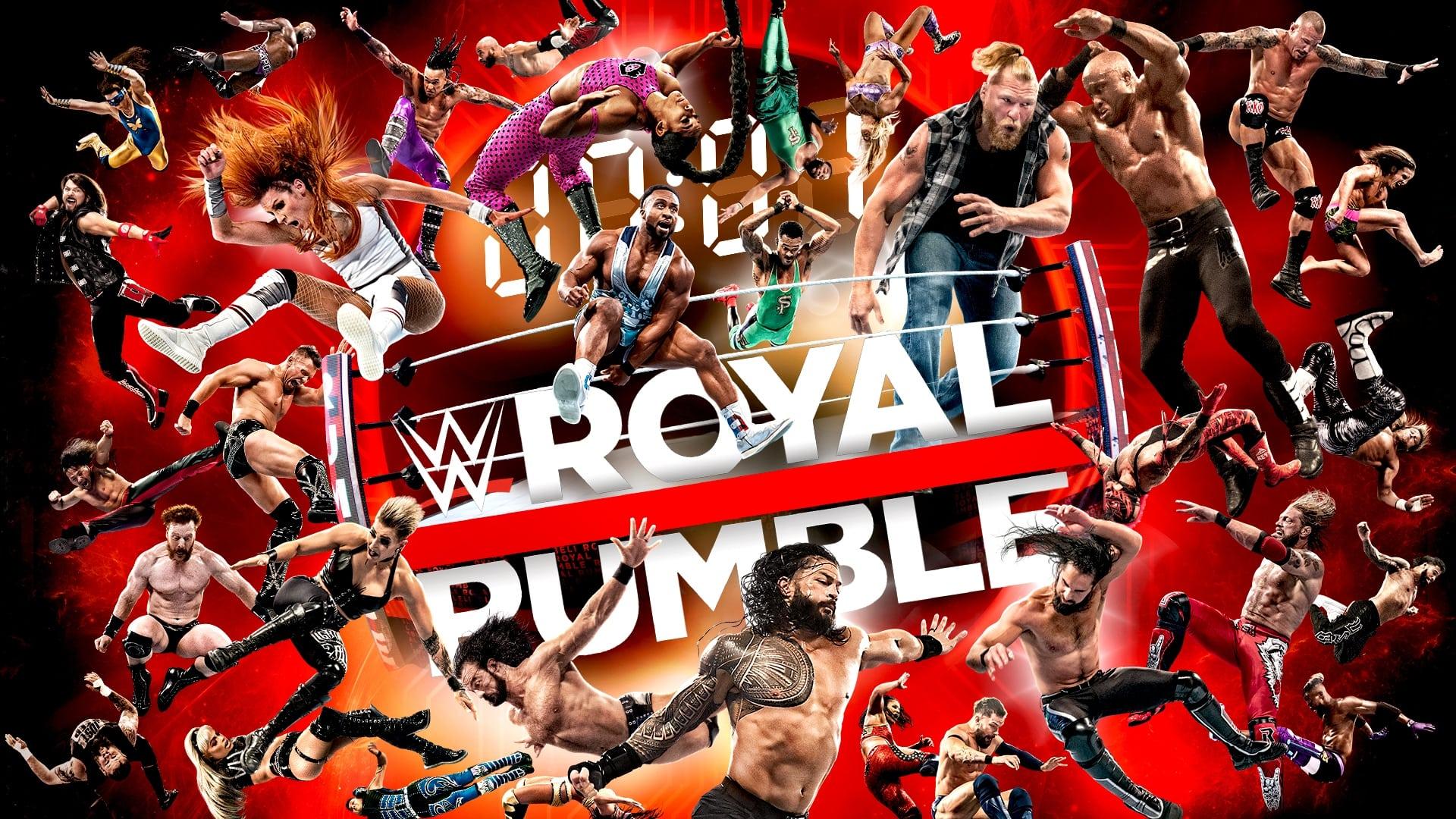 WWE Royal Rumble 2022 backdrop