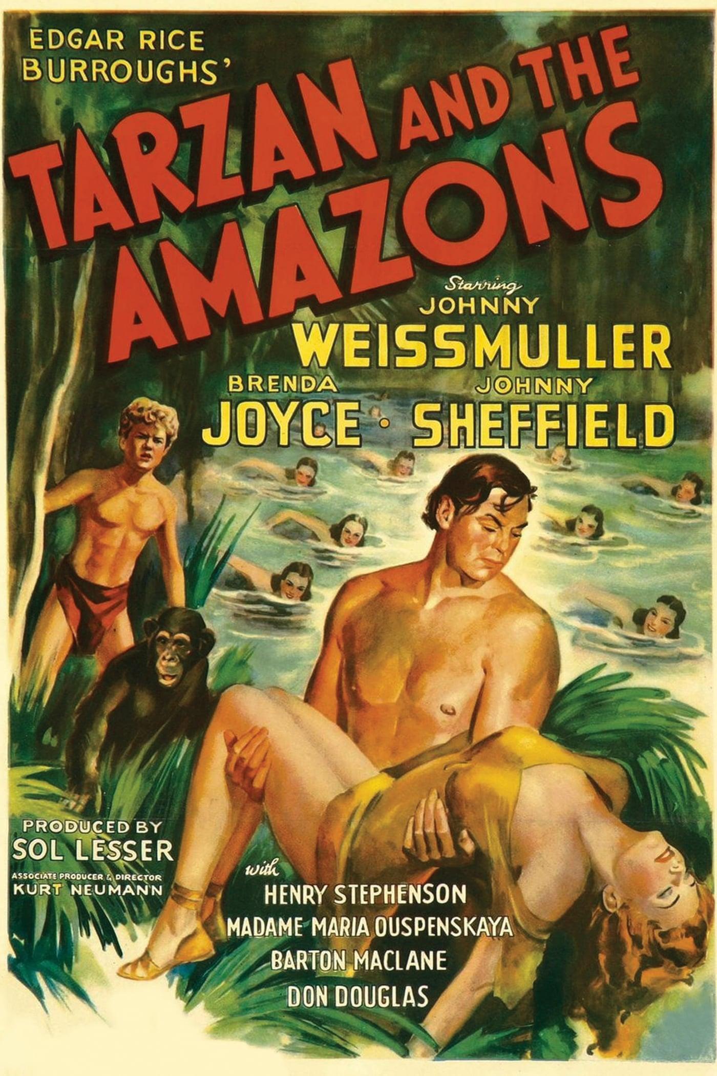 Tarzan and the Amazons poster