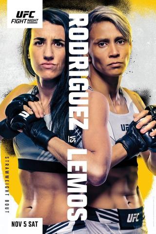 UFC Fight Night 214: Rodriguez vs. Lemos poster