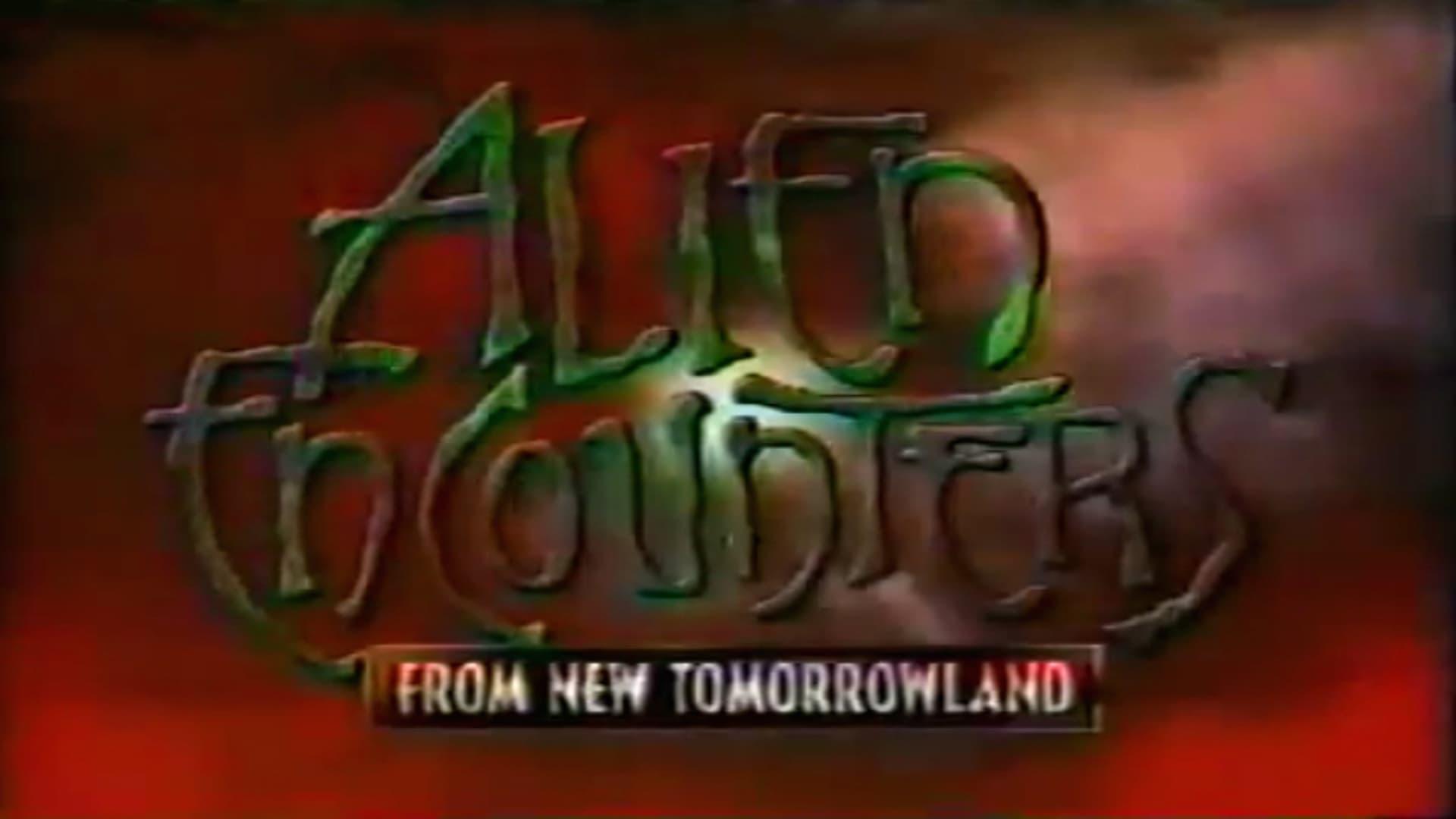 Alien Encounters from New Tomorrowland backdrop