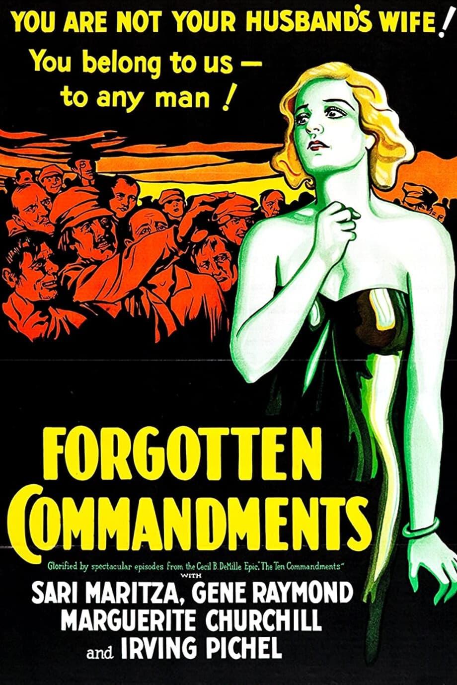 Forgotten Commandments poster