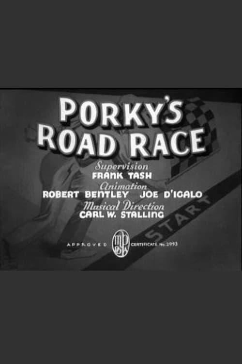 Porky's Road Race poster