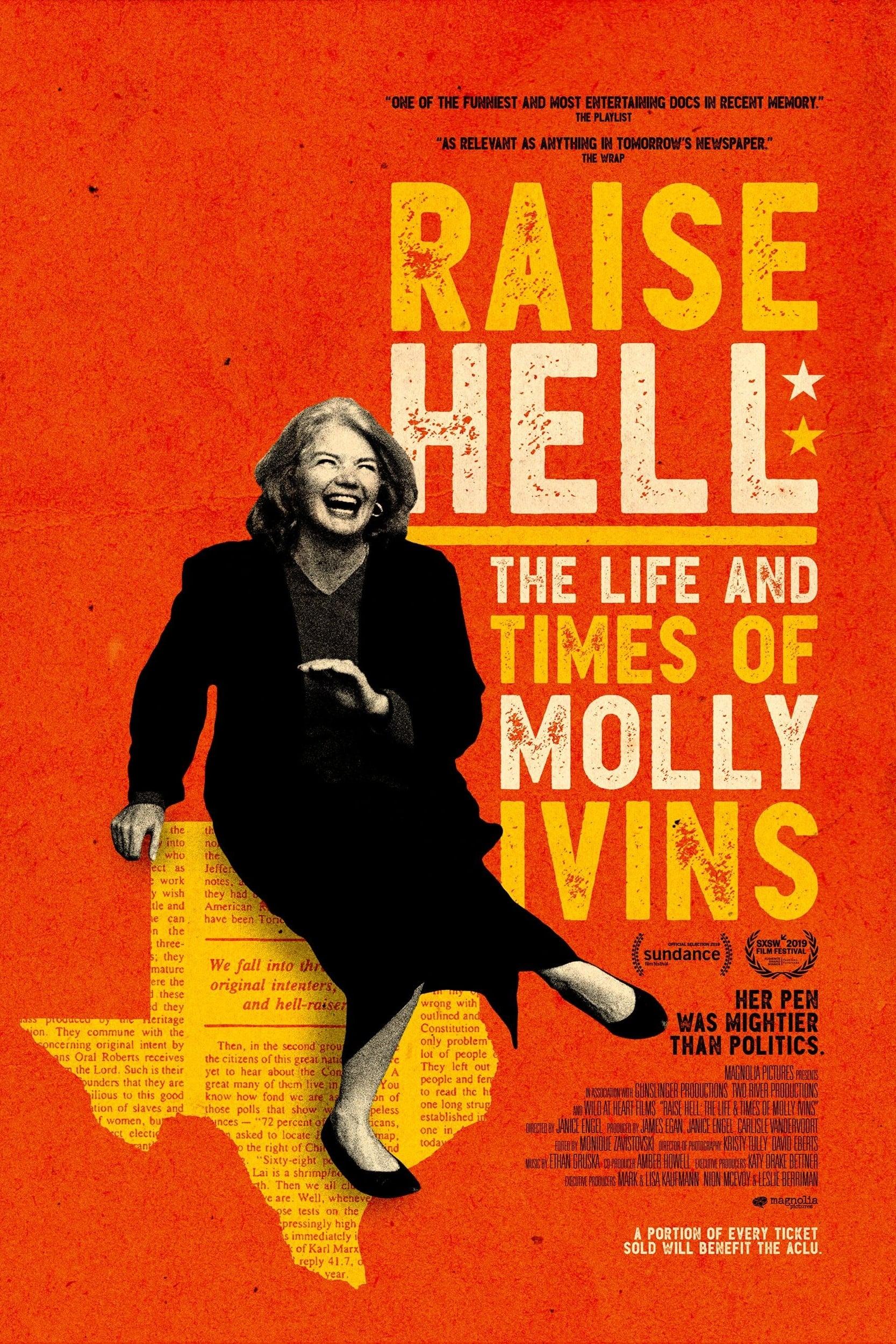 Raise Hell: The Life & Times of Molly Ivins poster