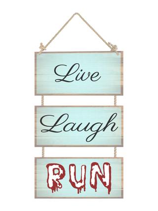 Live, Laugh, Run poster