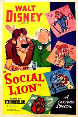 Social Lion poster