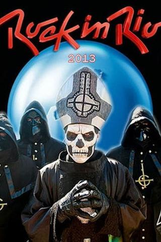 Ghost: Rock in Rio 2013 poster