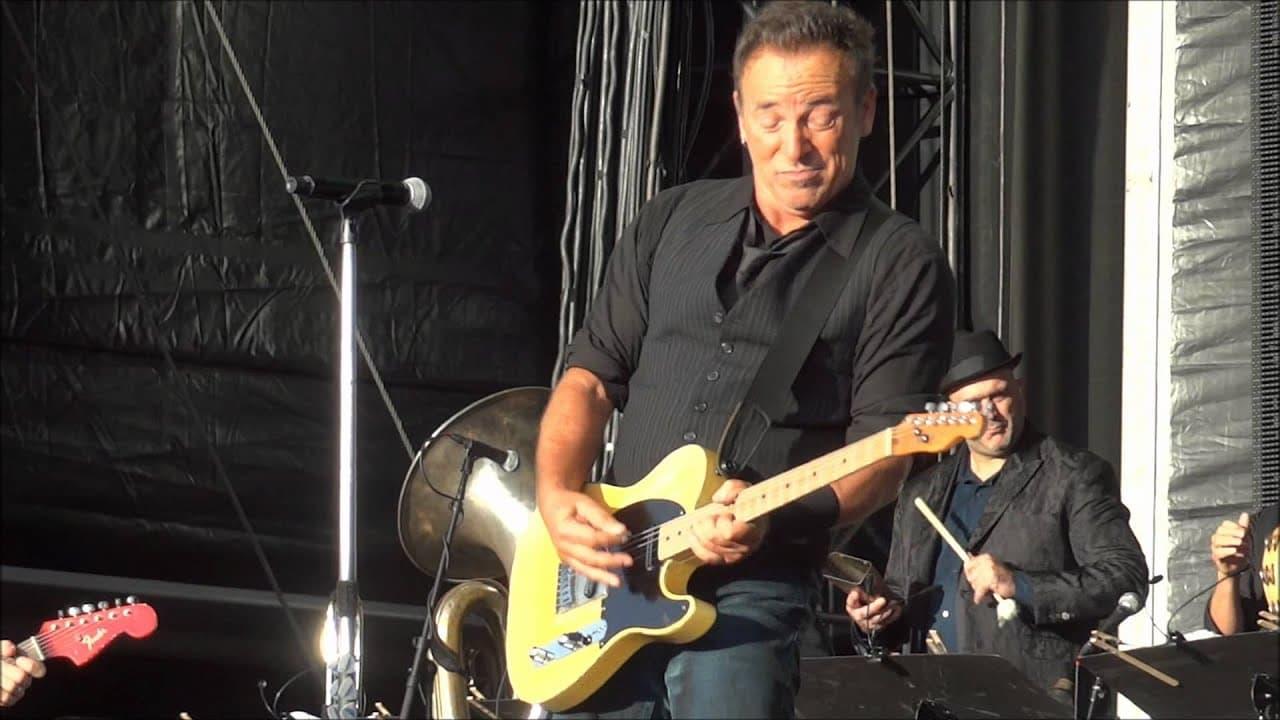 Bruce Springsteen with the Sessions Band - Live in Dublin backdrop