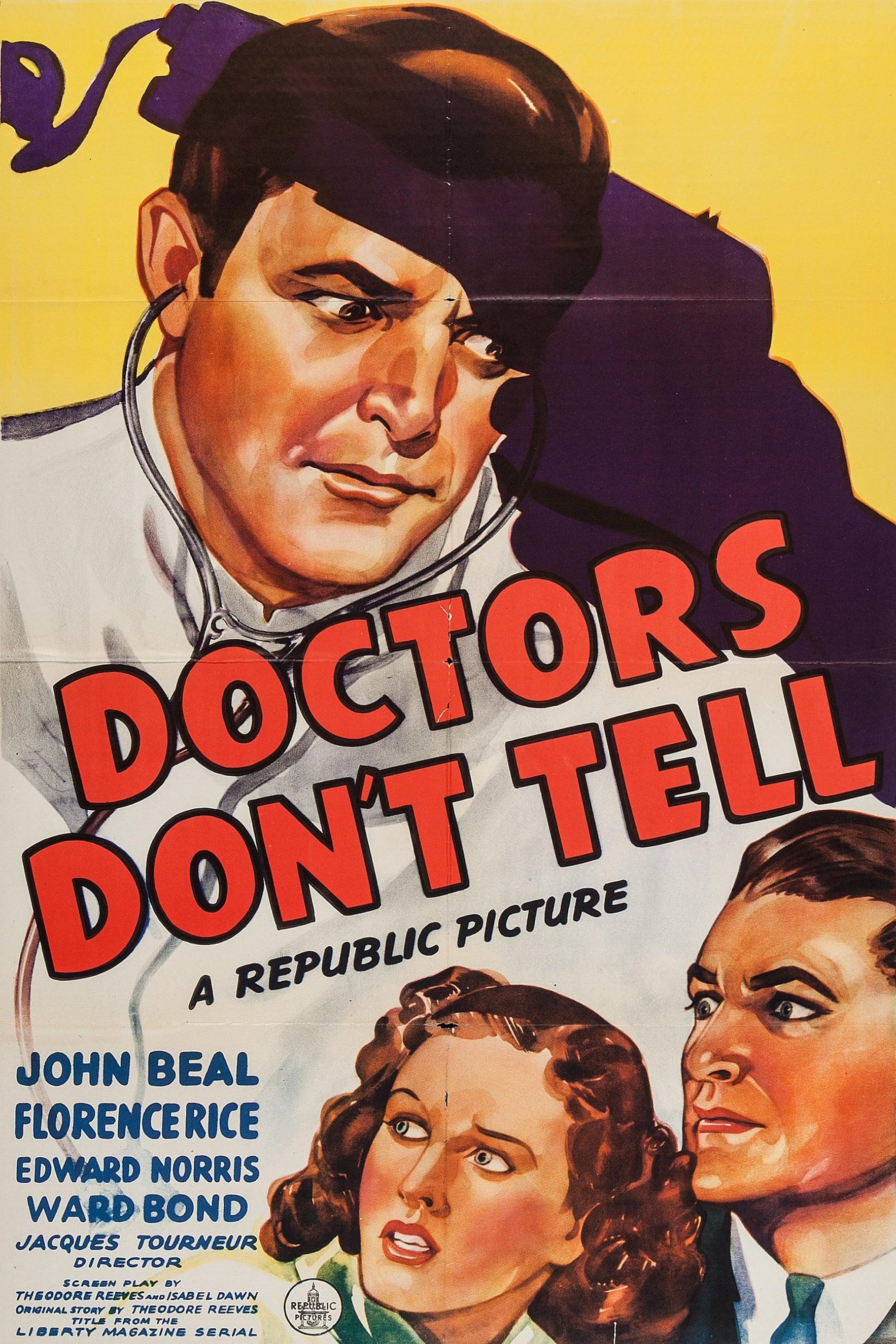 Doctors Don't Tell poster