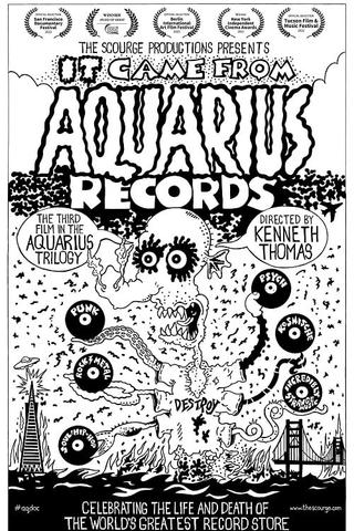 It Came From Aquarius Records poster