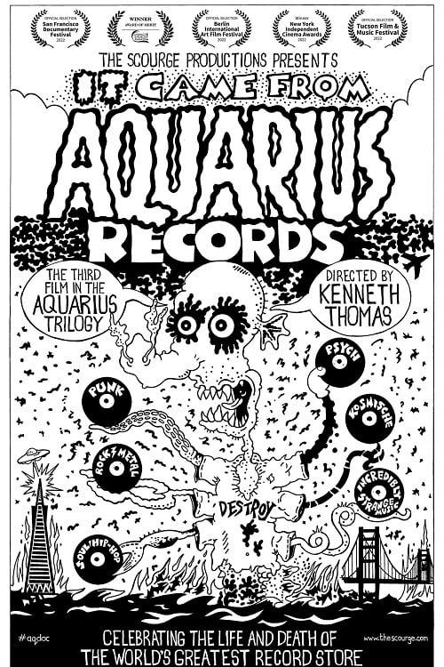 It Came From Aquarius Records poster