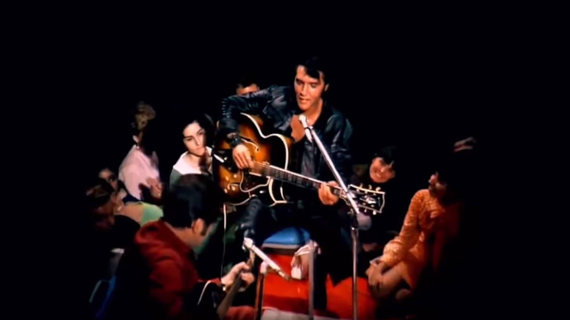 Elvis Black Leather Stand Up Show #1 - JUNE 29, 1968 backdrop