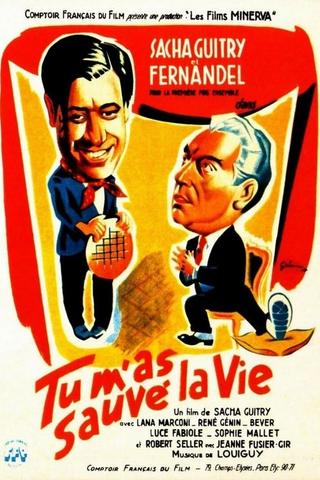 Tu m'as sauvé la vie poster