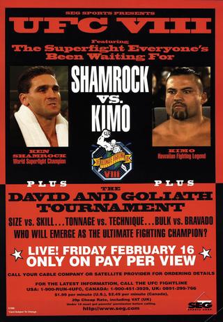 UFC 8: David vs. Goliath poster