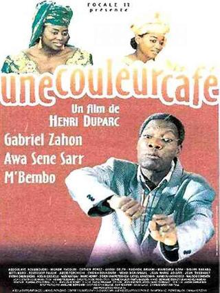 Une couleur café poster