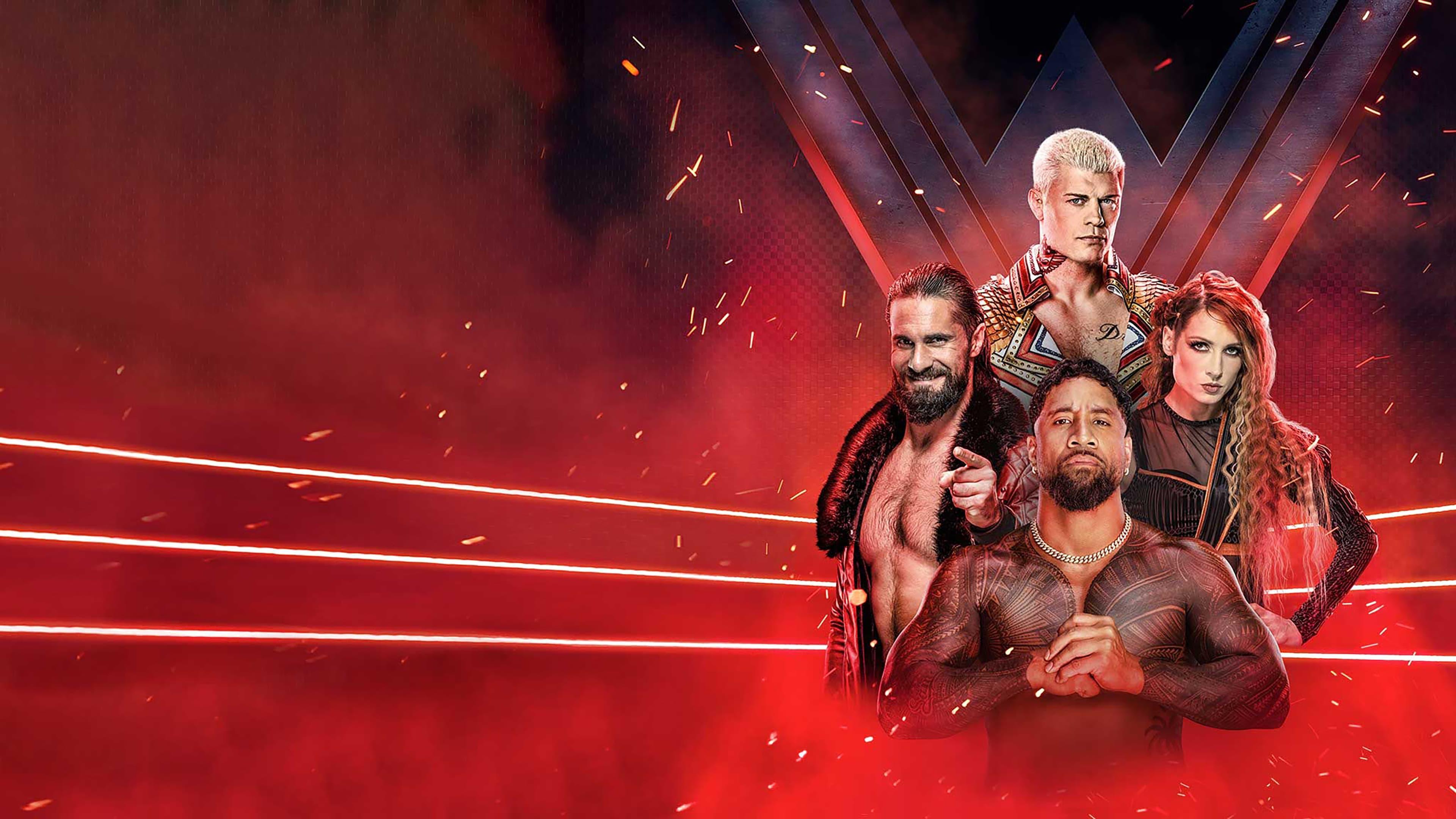 WWE Raw backdrop