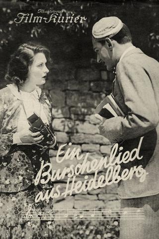 A boy song from Heidelberg poster